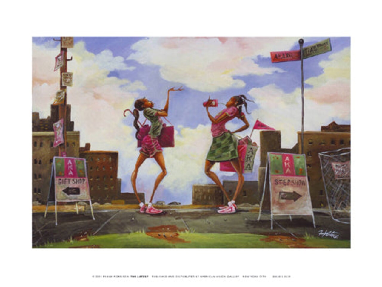 The Latest AKA Mini Art Print by Frank Morrison - Modern Wall Decor 9x12